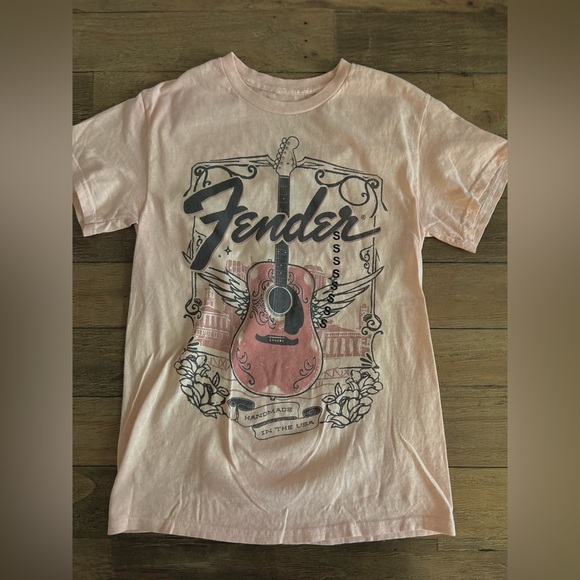 BUNDLE of Two small T-shirts Poison and Fender - Picture 4 of 10